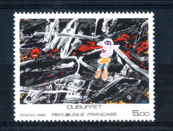 1985 - LOTTO/FRA2381N - FRANCIA - 5 Fr. JEAN DUBUFFET - NUOVO