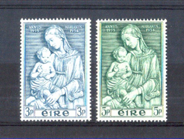 1954 - LOTTO/11276 - IRLANDA - ANNO MARIANO 2v. - NUOVI