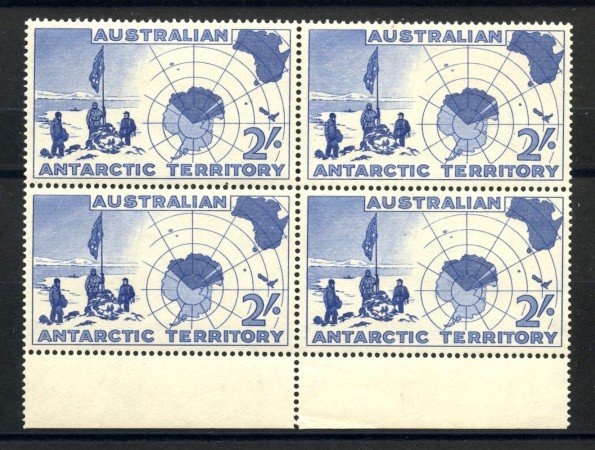 1957 - AUSTRALIA ANTARTICO - LOTTO/38950 - ESPLORAZIONI - NUOVO QUARTINA