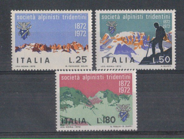1972 - LOTTO/6560 - REPUBBLICA - ALPINISTI TRIDENTINI