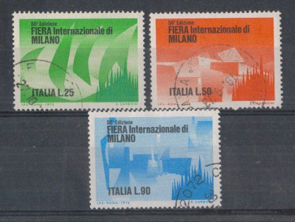 1972 - LOTTO/6556U - REPUBBLICA - FIERA MILANO USATI