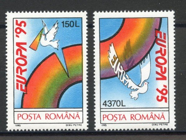 1995 - ROMANIA - LOTTO/41115 - EUROPA 2v. - NUOVI