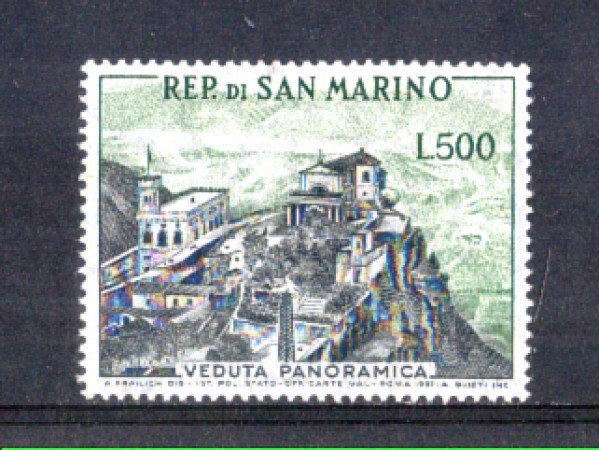 1958 - LOTTO/5671A - SAN MARINO - 500 LIRE VEDUTA PANORAMICA - NUOVO