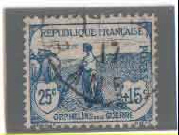 1917/19 - LOTTO/FRA151U - FRANCIA - PRO ORFANI DI GUERRA - USATO