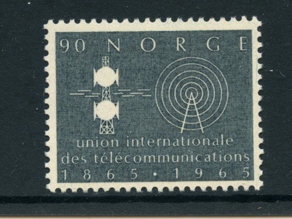 1965 - LOTTO/22930 - NORVEGIA - 90 o.CENTENARIO U.I.T. - NUOVO