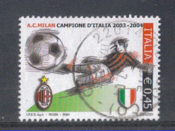 2004 - LOTTO/7466U - REPUBBLICA - MILAN CAMPIONE - USATO