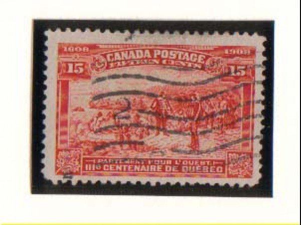 1908 - LBF/2142 -  CANADA - FONDAZIONE DI QUEBEC
