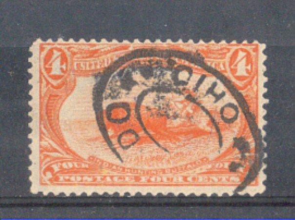 1898 - LOTTO/USA151U - STATI UNITI - 4c. TRANS-MISSISSIPPI - USATO