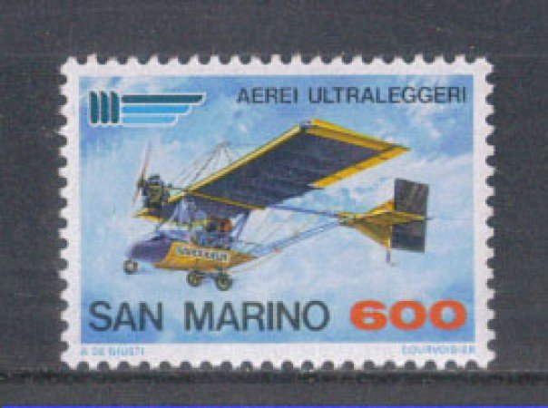 1987 - LOTTO/8075 - SAN MARINO - AEREI ULTRALEGGERI - NUOVO