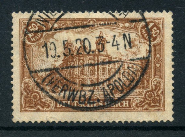 1920 - LOTTO/17721 - GERMANIA - 1,50m. BRUNO - USATO