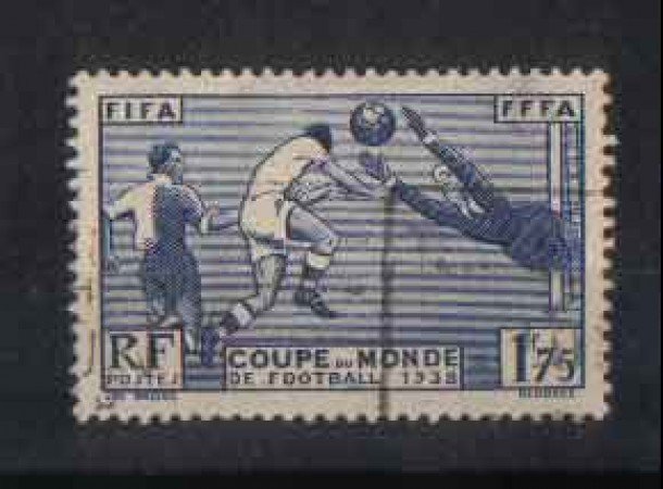 1938 - LOTTO/FRA396U - FRANCIA - MONDIALI CALCIO - USATO