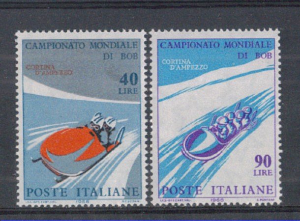 1966 - LOTTO/6446 - REPUBBLICA - MONDIALI DI BOB
