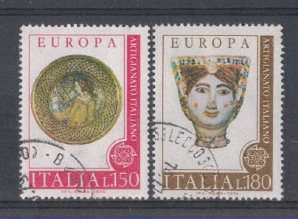 1976 - LOTTO/6644U - REPUBBLICA - EUROPA  ARTIGIANATO - USATI