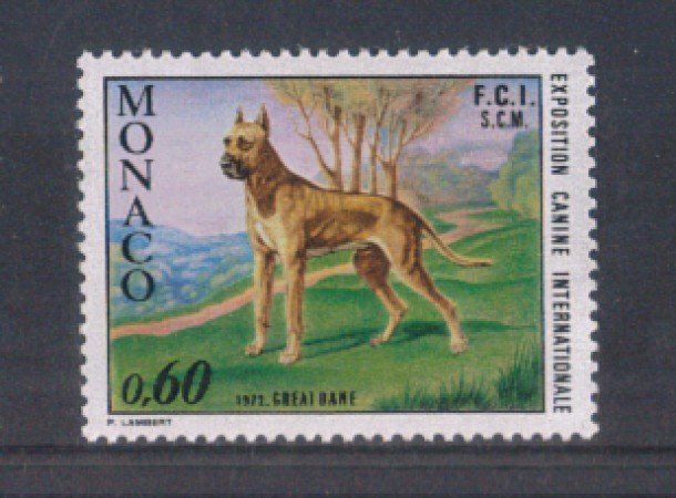 1972 - LOTTO/8431 - MONACO - ESPOSIZIONE CANINA
