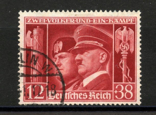 1941 - GERMANIA REICH - ASSE ROMA-BERLINO - USATO - LOTTO/37512