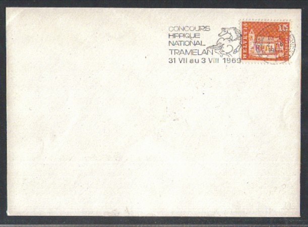 1969 - LBF/3720 - SVIZZERA - IPPICA