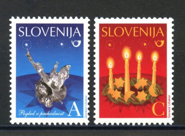 2010 - SLOVENIA - NATALE E NUOVO ANNO 2v. - NUOVI - LOTTO/34462