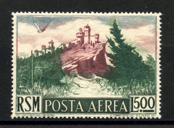 1950 - SAN MARINO - 500 LIRE POSTA AEREA - NUOVO - LOTTO/37599