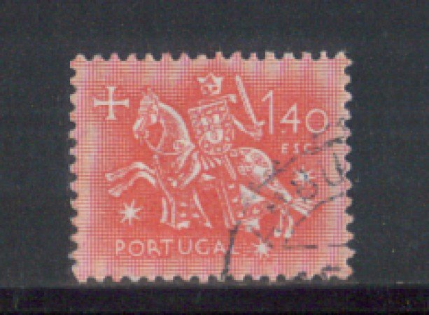 1953 - LOTTO/9745GU -PORTOGALLO - 1,40e. SIGILLO RE DENIS- USATO