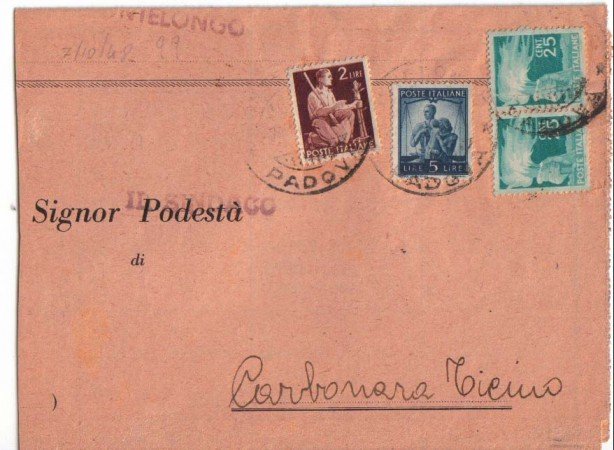 1948 - LBF/690 - REPUBBLICA - PONTELONGO (PD)