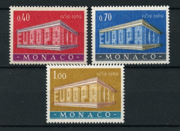 1969 - LOTTO/13365 - MONACO - EUROPA 3v. - NUOVI