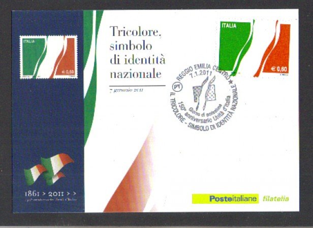 2011 - LOTTO/10114ZM - REPUBBLICA - UNITA' D'ITALIA REGGIO EMILIA