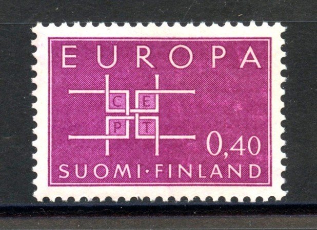 1963 - FINLANDIA - LOTTO/41165 - EUROPA  - NUOVO