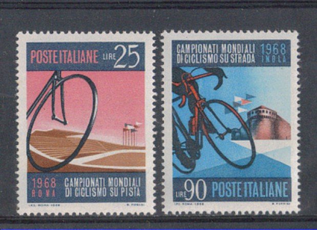 1968 - LOTTO/6506 - REPUBBLICA - CAMPIONATI CICLISMO