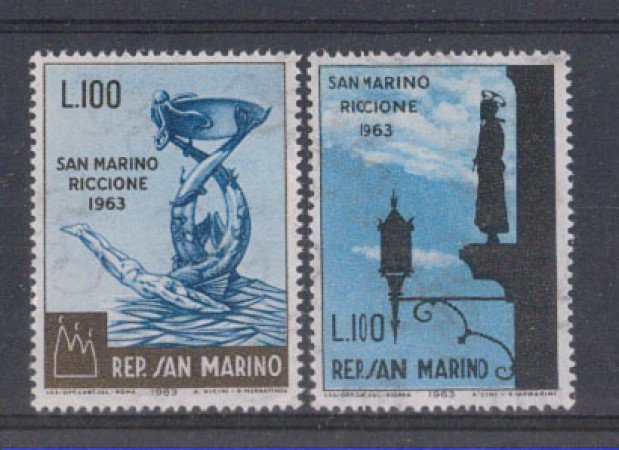 1963 - LOTTO/7882 - SAN MARINO - GIORNATA FILATELICA