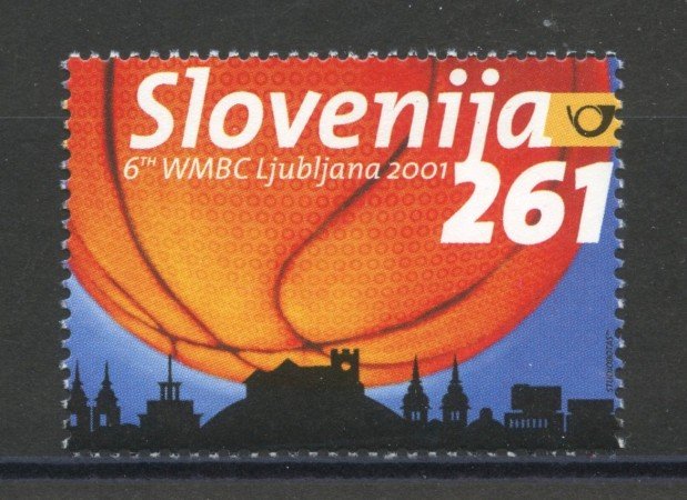 2001 - SLOVENIA - CAMPIONATO DI  BASKET BALL - NUOVO - LOTTO/34145