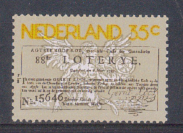 1976 - LOTTO/8889 - OLANDA - LOTTERIA NAZIONALE