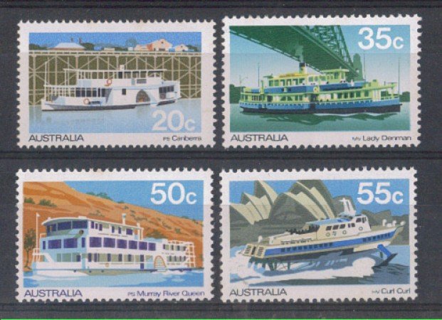 1979 - LBF/1988 - AUSTRALIA - FERRY BOATES 4v.