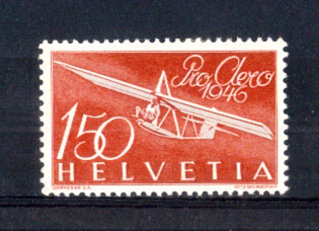 1946 - LOTTO/SVIA40L - SVIZZERA - 1,50 Fr. PRO AEREO - LING.