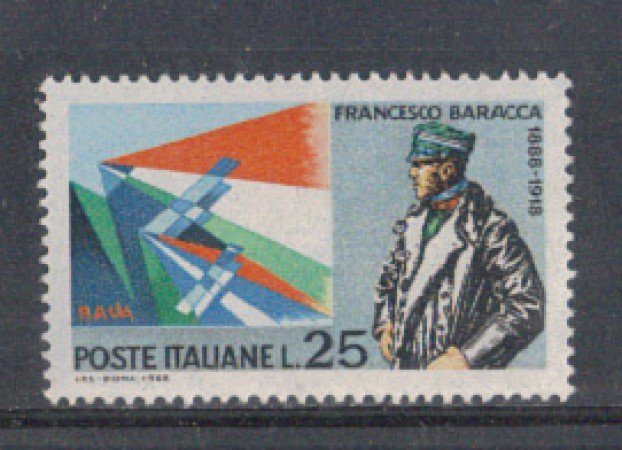 1968 - LOTTO/6504 - REPUBBLICA - FRANCESCO BARACCA