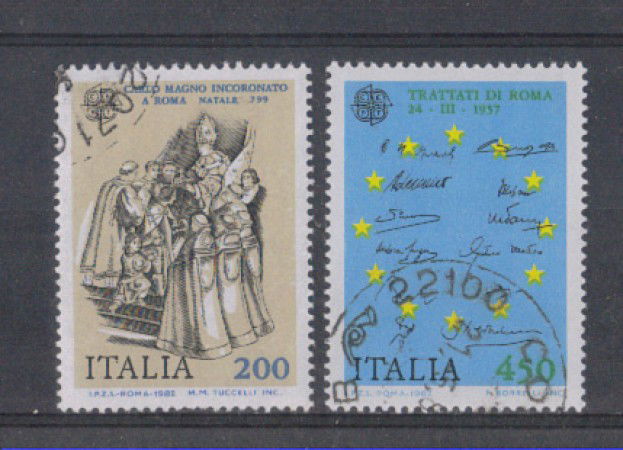 1982 - LOTTO/6764U - REPUBBLICA - EUROPA - USATI