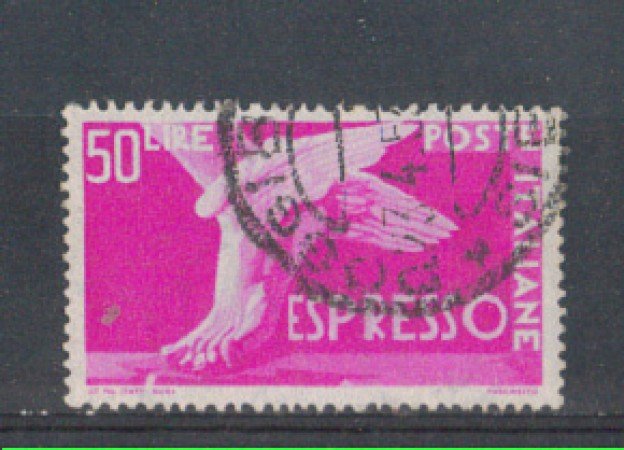 1945/51 - LOTTO/6021U - REPUBBLICA - ESPRESSO 50 LIRE USATO