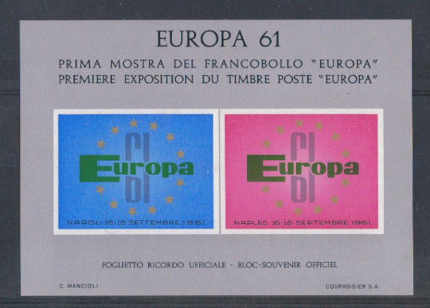 ITALIA - 1961 - LOTTO/1711 - EUROPA