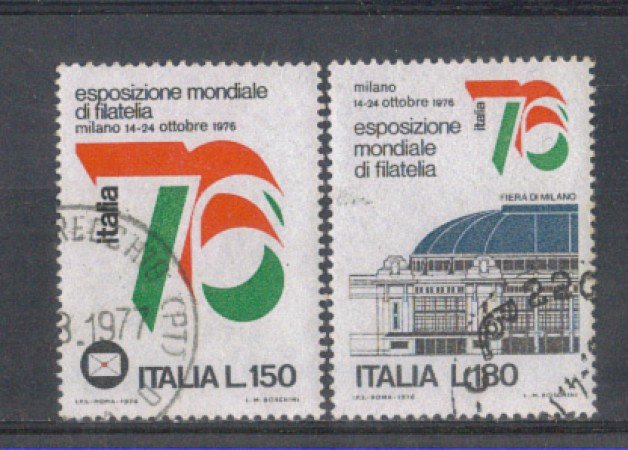 1976 - LOTTO/6642U - REPUBBLICA - ITALIA 76 - USATI