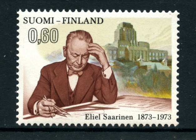 1973 - LOTTO/24207 - FINLANDIA  - ELIEL SAARINEN - NUOVO