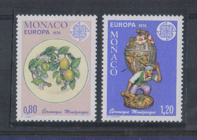 1976 - LOTTO/4898A - MONACO - EUROPA 2v.
