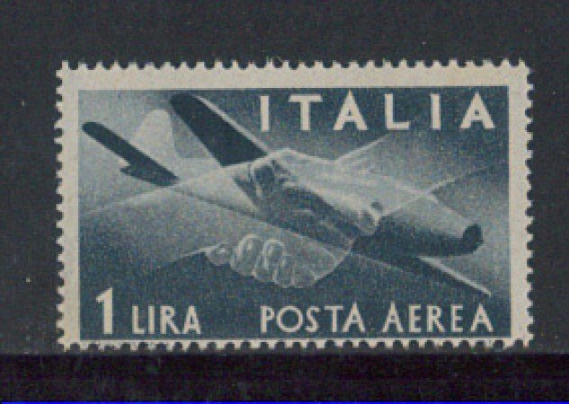 1945 - LOTTO/6008 - REPUBBLICA - POSTA AEREA 1 LIRA NUOVO
