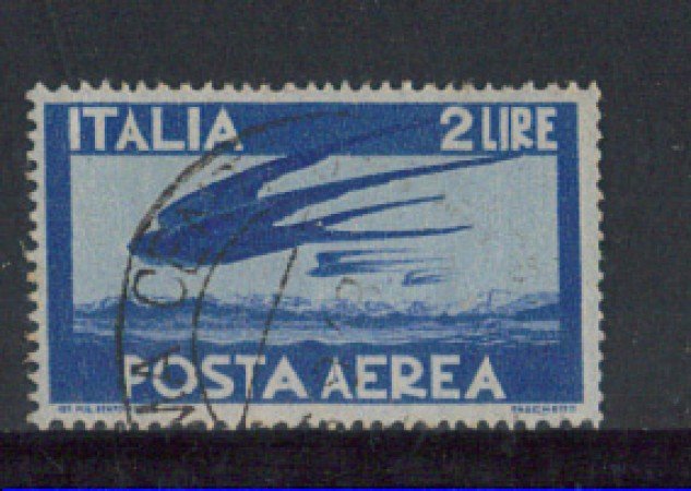 1945 - LOTTO/6009U - REPUBBLICA - POSTA AEREA 2 LIRE USATO