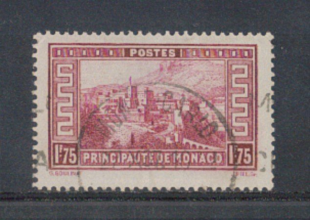 1933 - LOTTO/8542UL - MONACO - 1,75 Fr. VEDUTE - USATO