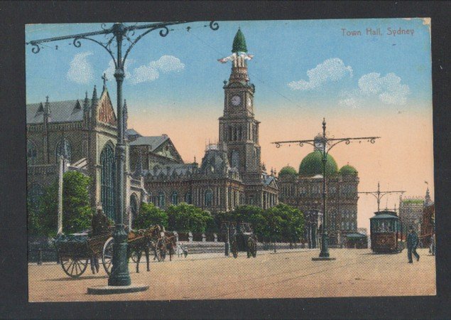AUSTRALIA - 1900 - SYDNEY - TOWN HALL - LBF/1336