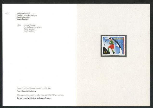 2006 - LOTTO/37470F - SVIZZERA - EUROPEI DI CALCIO - NUOVO - FOLDER