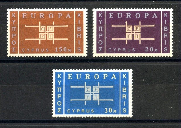 1963 - CIPRO - LOTTO/41163 - EUROPA 3v. - NUOVI