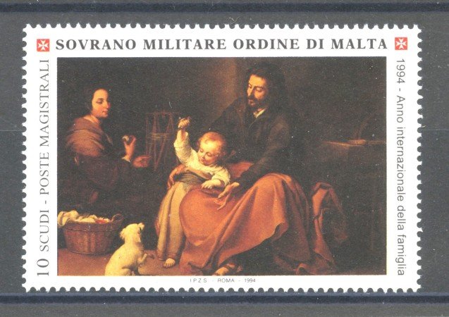 1994 - SOVRANO MILITARE DI MALTA - LOTTO/39254 - ANNO DELLA FAMIGLIA - NUOVO