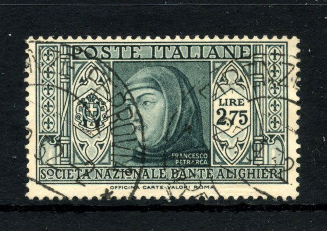 1932 - REGNO - LOTTO/43382 - 2,75 LIRE PRO SOCIETA' DANTE ALIGHIERI - USATO