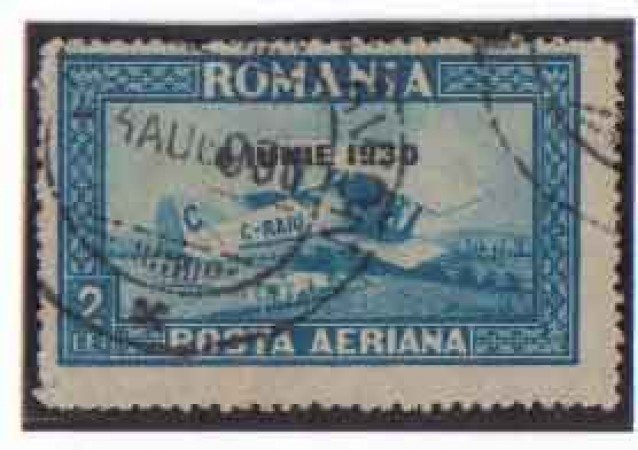 1930 - LOTTO/3666 - ROMANIA - POSTA AEREA - USATO