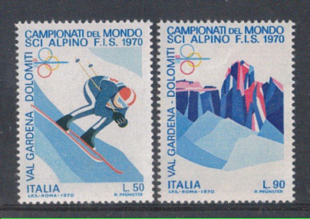 1970 - LOTTO/6522 - REPUBBLICA - SCI ALPINO
